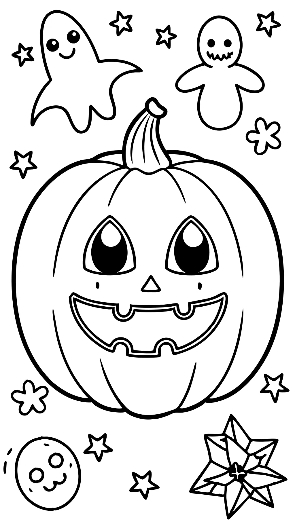 coloriage jack o lantern